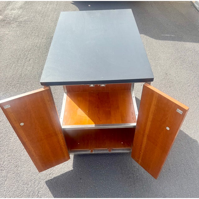 Vintage Mid-Century Medical Cabinet on Wheels by Raymond Loewy for Hill-Rom For Sale In Denver - Image 6 of 10