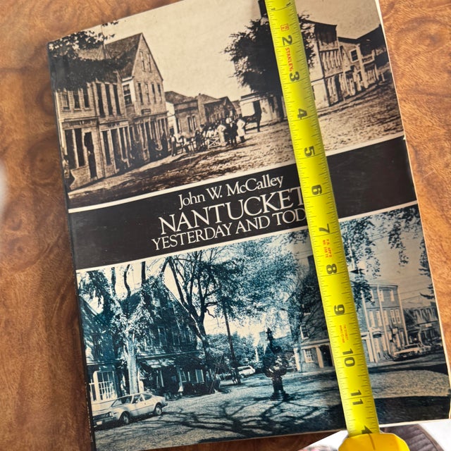 White 1981 John McCalley “Nantucket Yesterday and Today” Paperback Historical Book For Sale - Image 8 of 9