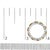 14K White Gold 3.00 Cttw Alternating White and Yellow Lab-Grown Diamond Eternity Band Ring (F-G Color, VS1-VS2 Clarity) - Size 6.5 For Sale In New York - Image 6 of 6