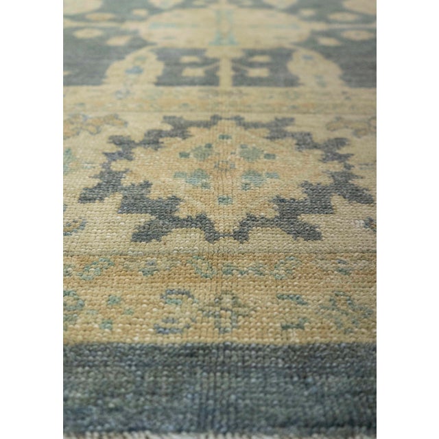 Turkish Turkish Oushak Antique Look Rug 10'5" x 14'3" #21310 For Sale - Image 3 of 8