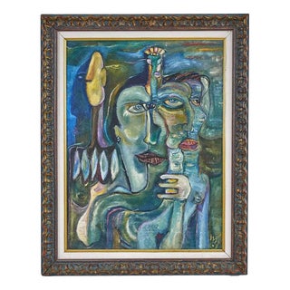 Massimo Zonari, Abstract, 2000s, Oil and Mixed Media For Sale
