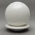 Modernist UFO Sphere Table Lamp in White Murano Glass, 1970s For Sale - Image 3 of 12