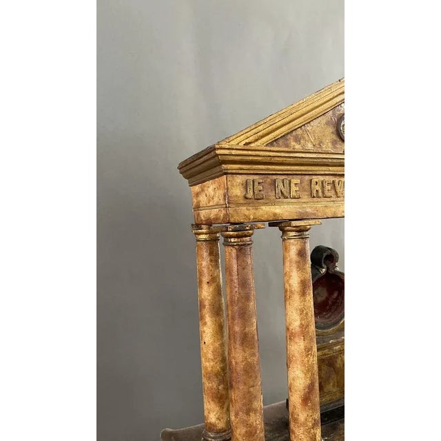 Neoclassical Grand Tour Commemorative Temple, 1810s For Sale - Image 6 of 12