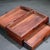 Chinese Vintage Rosewood Jewelry Box With Mother of Pearl Mandarin Ducks & Drawer For Sale - Image 3 of 9
