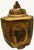 1920s Vintage Japanese Seifu Takaoka Bronze Koro Incense Burner Gilt Figural Signed For Sale - Image 5 of 10