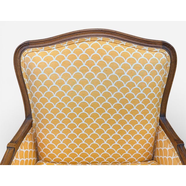 Vintage Century Chair French Bergere Chairs, a Pair For Sale - Image 16 of 17