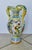 Ceramic Italian Majolica Hand Painted Ceramic Pottery Face Handles Vase For Sale - Image 7 of 16