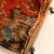 Wood Late 19th Century Antique Oriental Carpet Footstool on Porcelain Casters For Sale - Image 7 of 9