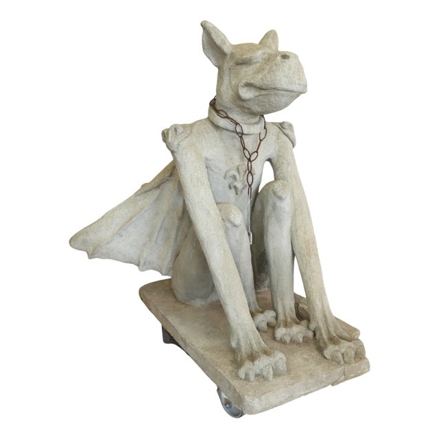 Jackie Kaplan Person, Gargoyle, Stone For Sale