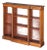 Edwardian Breakfront Bookcase of Mahogany From England For Sale