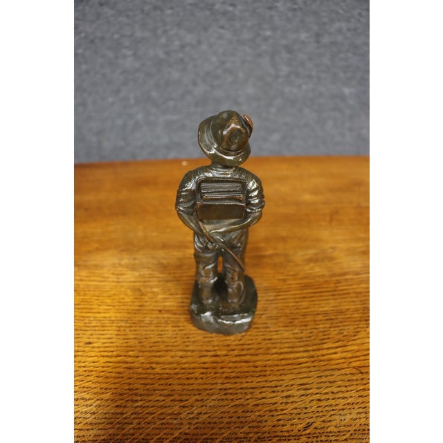 Metal Bronze “Petite Courage” Boy by Giuseppe M. Piccole For Sale - Image 7 of 10