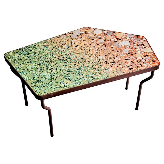 Hand-Crafted Terrazzo Coffee Table by Felix Muhrhofer For Sale - Image 15 of 15