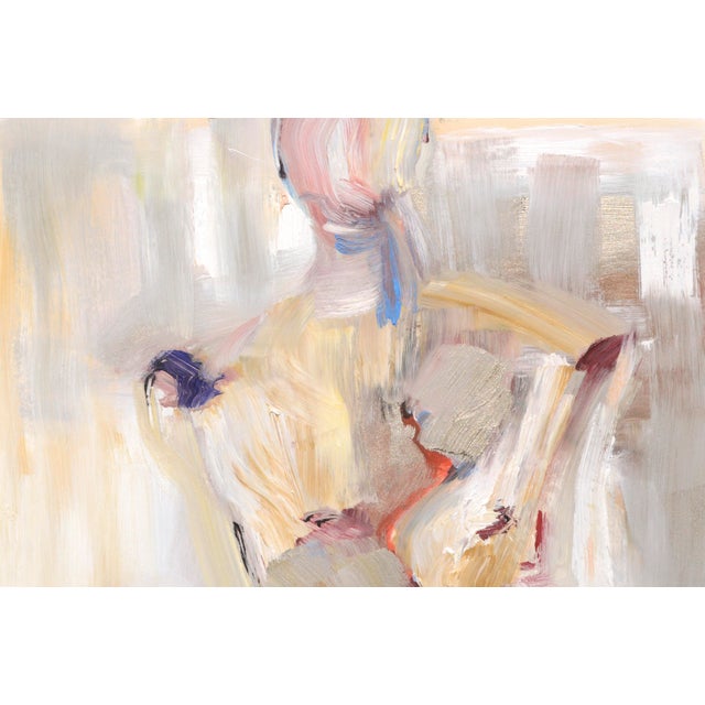 Abstract Expressionism Contemporary Abstract Expressionist Iridescent Multicolor Nude Figure by Stephanie Heit For Sale - Image 3 of 6