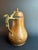Vintage Hammered Copper Coffee or Tea Pot With Brass Handle For Sale - Image 4 of 12