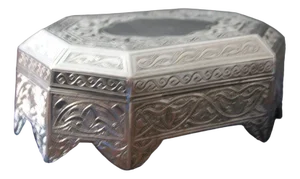 Sterling Silver Jewelry Box, 1990s
