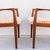 1950s Mid Century Modern Walnut & Cane Armchairs by Sylve Stenquist for Dux - Set of 2 For Sale In Los Angeles - Image 6 of 12