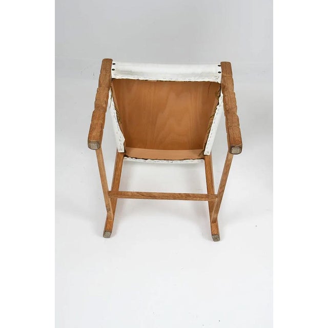 White Mid 20th Century 4 Danish Modern Dining Chairs Set For Sale - Image 8 of 9