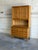 Wood Vintage Danish Oak Hutch Cabinet in Style of Henning Mid Century Storage Display Cabinet For Sale - Image 7 of 8