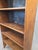 Vintage Rustic Primitive Handmade Pine Bookcase With Metal Backing For Sale - Image 9 of 15