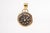 A Bronze "Widow's Mite" Coin Pendant W 18k Trim & Bail For Sale - Image 10 of 12