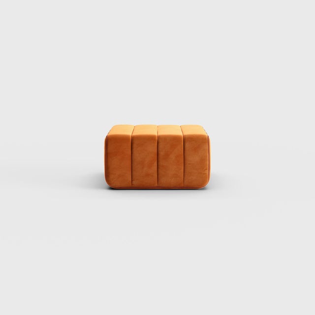 Metal Single Modular Sofa in Barcelona Fabric by Ambivalenz For Sale - Image 7 of 16