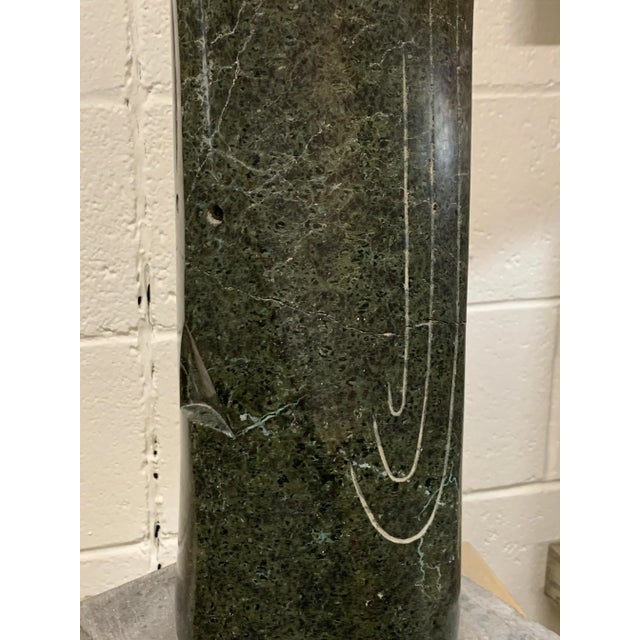 1957 Green Marble Sculpture Stanley Lewis For Sale - Image 4 of 12