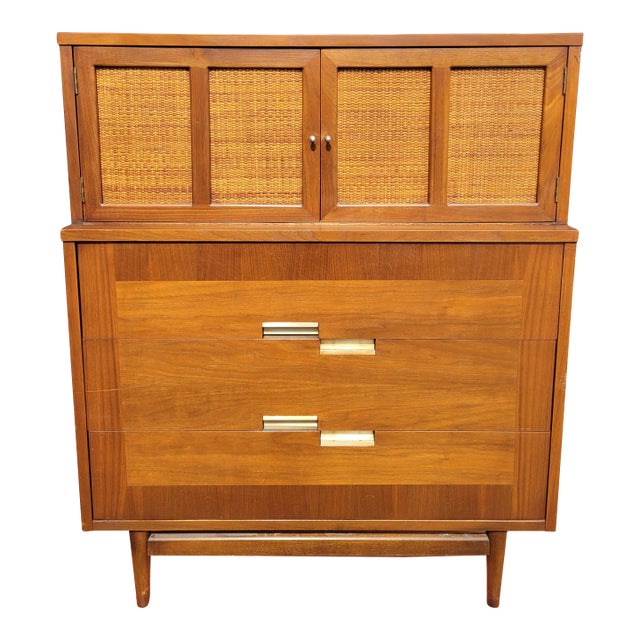 1964 American of Martinville Gentleman's Chest by Merton Gershun For Sale