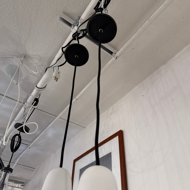 Jonathan Browning Studios Montfaucon Pendants, Pair For Sale In San Francisco - Image 6 of 13