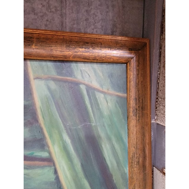 Painting by Max Hermann Clowns Circa. 1948 Large-Scale For Sale - Image 15 of 15