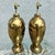Art Deco Dolbi Cashier Style Brass Tulip Table Lamps - A Pair For Sale - Image 10 of 10