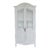 White Armoire Cabinet, French Provencial, 1950's For Sale