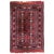Vintage Fine Turkmen Afghan Boukhara Design Rug For Sale - Image 16 of 16