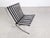 Barcelona Armchair in Black Leather by Mies van der Rohe for Knoll International For Sale - Image 16 of 18