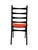 Mid 20th Century Mid 20th Century Set of 4 Italian Mid-Century Modern Ladder-Back Dining Chairs For Sale - Image 5 of 12