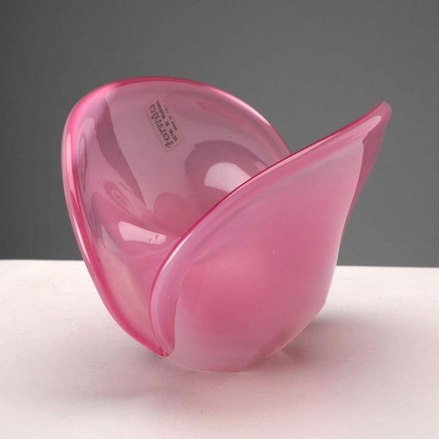 Glass Vintage Murano Glass Shell, Italy 1970s For Sale - Image 7 of 13