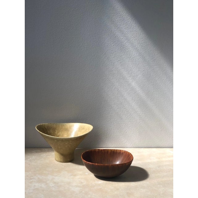 Stoneware Bowls by Carl-Harry Stålhane for Rörstrand, 1950s, Set of 2 For Sale - Image 10 of 10