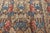 Blue Antique Ukrainian Floral Rug, circa 1880 For Sale - Image 8 of 9