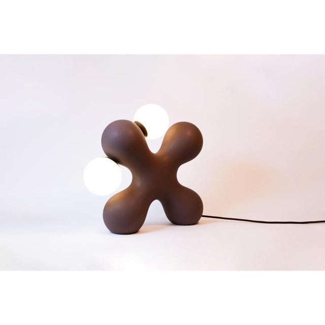 Not Yet Made - Made To Order Tabono Table Lamp in Ceramic by Soheila Mahmoodi For Sale - Image 5 of 14