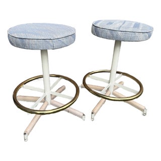 Vintage Bar Stools by Cal Style Furniture For Sale