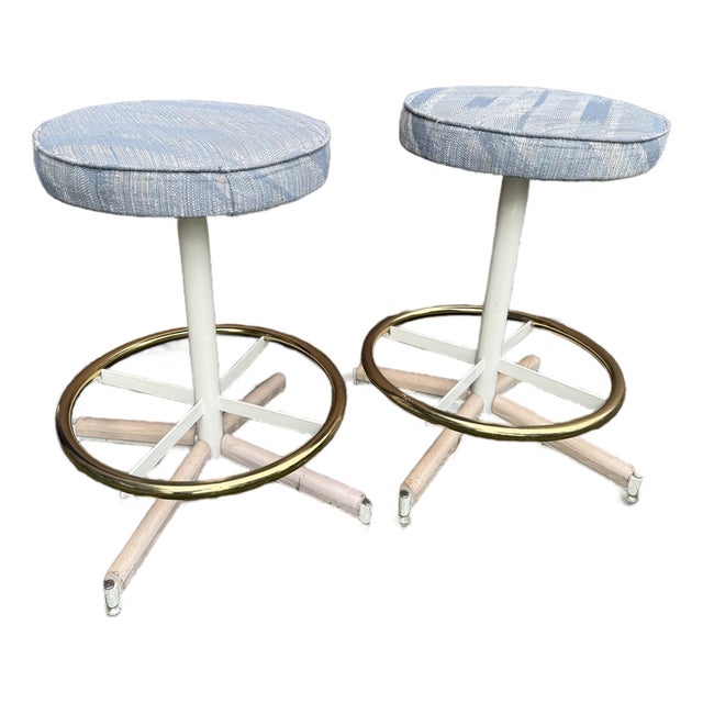 Vintage Bar Stools by Cal Style Furniture For Sale