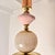 1990s Pink and Amber Murano Glass Pendant Lights - Pair For Sale - Image 13 of 13
