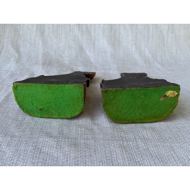 Vintage Cast Iron Copper Scottie Dog Bookends a Pair For Sale - Image 13 of 15