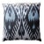 Contemporary Silk Ikat Bohemian Throw Pillow For Sale