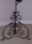 Metal Antique Hand Wrought Iron Tea Kettle Stand For Sale - Image 7 of 13