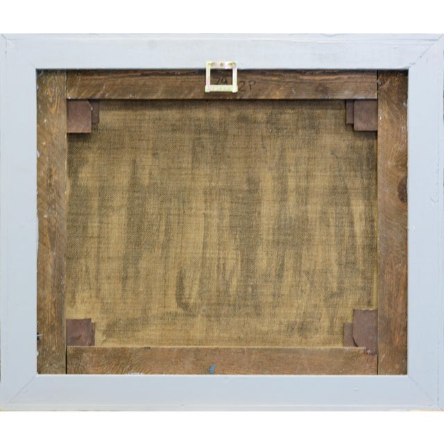 Black Lola Vitelli, Riflessi, Mixed Media with Gold and Silver Leaf on Canvas, 2020 For Sale - Image 8 of 9