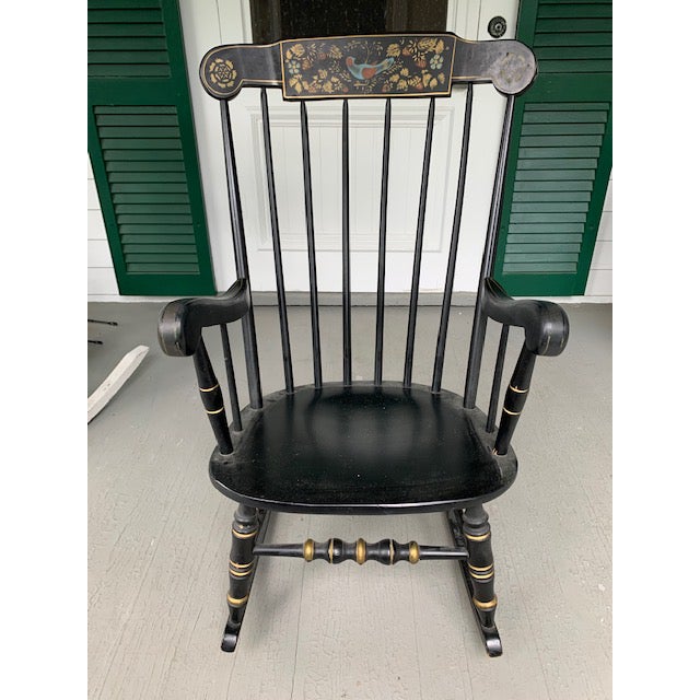Antique Hitchcock Rocking Chair Chairish
