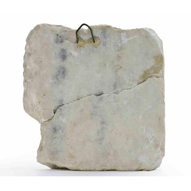 Sirio Pellegrini, Head of Girl, Marble Sculpture, 1960s For Sale - Image 3 of 5