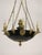 Black Swedish Black & Gilt Bronze Eagle Empire Chandelier, Early 1800's For Sale - Image 8 of 11