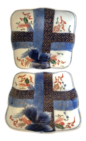 Meiji Japanese Plates, Pair