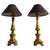 Antique Italian Baroque Gilded Wooden Table Lamps, 1890, Set of 2 For Sale - Image 17 of 17
